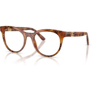 Dolce & Gabbana Women's Eyeglasses, DG3399 - Havana Leo
