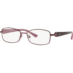 Vogue Eyewear VO3845B Women's Pillow Eyeglasses - Matte Bord