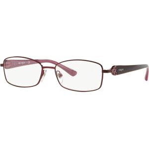 Vogue Eyewear VO3845B Women's Pillow Eyeglasses - Matte Bord