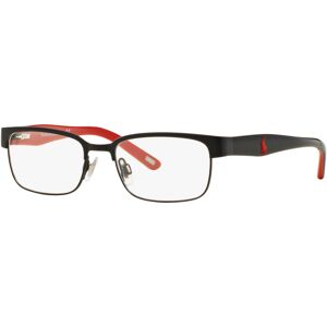 Ralph Lauren Polo Prep PP8036 Unisex Rectangle Eyeglasses - Matte Blac