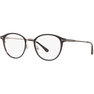 Tom Ford TR001017 Unisex Panthos Eyeglasses - Black