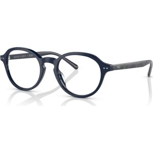 Ralph Lauren Polo Ralph Lauren Men's Oval Eyeglasses, PH2251U50-o - Shiny Navy Blue