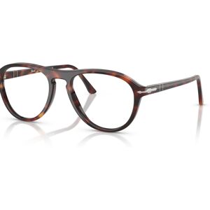 Persol Unisex Pilot Eyeglasses, PO3371V - Havana