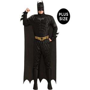 Buyseasons Buy Seasons Men's Batman The Dark Knight Rises Muscle Chest Deluxe Plus Costume - Black