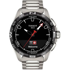 Tissot Men's Swiss T-Touch Connect Solar Titanium Bracelet Smart Watch 48mm - Silver