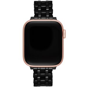 kate spade new york Black Stainless Steel Scallop Bracelet Band for Apple Watch, 38mm, 40mm, 41mm - Black