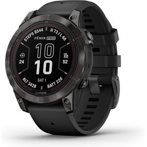 Garmin 47mm Fenix Pro 7 Smartwatch - Titanium - Black