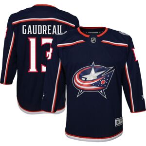 Outerstuff Big Boys and Girls Johnny Gaudreau Navy Columbus Blue Jackets 2022/23 Premier Player Jersey - Navy