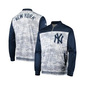 Stitches Men's Stitches Navy New York Yankees Camo Full-Zip Jacket - Navy
