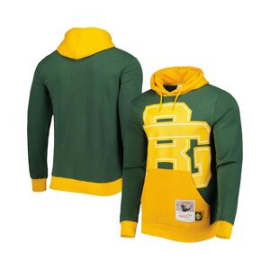 Men's Mitchell & Ness Green Green Bay Packers Big Face 5.0 Pullover Hoodie - Green
