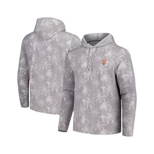 Tommy Bahama Men's Gray San Francisco Giants Palm Frenzy Hoodie Long Sleeve T-Shirt - Gray