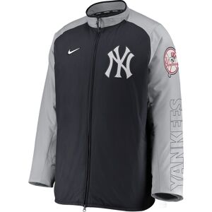 Nike Men's New York Yankees Authentic Collection Dugout Jacket - Navy/Gray