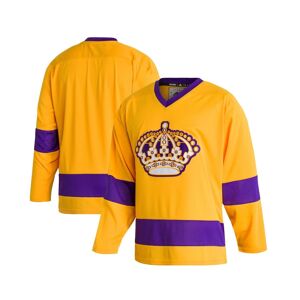 Men's adidas Gold Los Angeles Kings Team Classics Authentic Blank Jersey - Gold