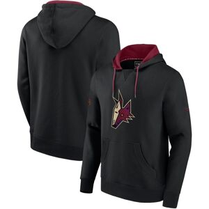 Fanatics Men's Fanatics Black, Garnet Arizona Coyotes Special Edition 2.0 Team Logo Pullover Hoodie - Black, Garnet