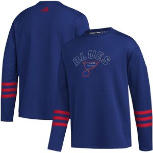 Adidas Men's adidas Blue St. Louis Blues Aeroready Pullover Sweater - Blue