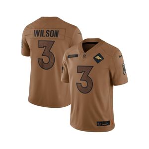 Nike Men's Nike Russell Wilson Brown Distressed Denver Broncos 2023 Salute To Service Limited Jersey - Brown