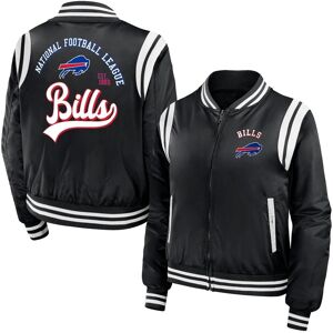 Wear By Erin Andrews Women's Wear by Erin Andrews Black Buffalo Bills Full-Zip Bomber Jacket - Black