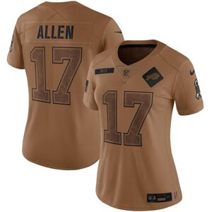 Nike Women's Nike Josh Allen Brown Distressed Buffalo Bills 2023 Salute To Service Limited Jersey - Brown