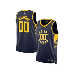 Nike Men's and Women's Nike Bennedict Mathurin Navy Indiana Pacers Swingman Jersey - Association Edition - Navy