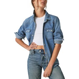 Lucky Brand Women's Cotton Authentic Heritage Denim Shirt - American Dream