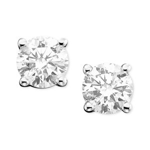 Macy's Diamond Stud Earrings (1-1/4 ct. t.w.) in 14k White or Yellow Gold - White Gold