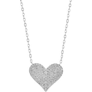 Effy Collection Effy Diamond Pave Heart 18