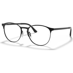 Ray-Ban RX6375 Unisex Round Eyeglasses - Matte Blk