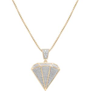 Macy's Men's Diamond Pave Shaped 22