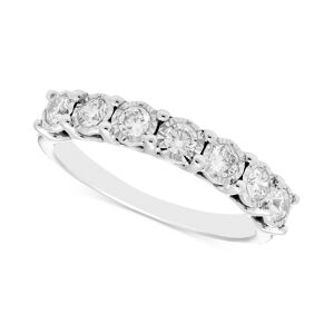 Macy's Diamond Seven Stone Band (1/2 ct. t.w.) in 14k White Gold - K White Gold