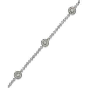 Macy's Diamond Circle Bracelet in Sterling Silver (1/2 ct. t.w.)