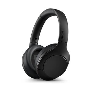 Philips Wireless Noise-Cancelling On-Ear Headphones - Black - Black