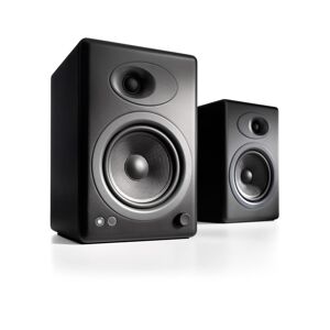 Audioengine A5+ 150W Powered Bookshelf Speakers - Stereo Systems and More - Black