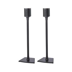 Sanus Wireless Speaker Stands for Sonos One, Play:1, and Play:3 - Pair - Black
