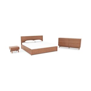 Eq3 Bernia 3pc Bedroom Set (King Bed + Dresser + Nightstand)