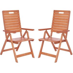 Safavieh Rence Indoor Outdoor Folding Chair (Set of 2) - Natural