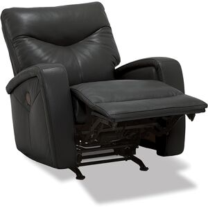 Furniture Erith Leather Power Rocker Recliner - Ink (Special Order)