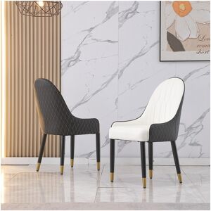 Simplie Fun Dining Chair for Home or Office Use - Black