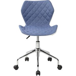 Rta Products Techni Mobili Modern Adjustable Office Task Chair - Blue