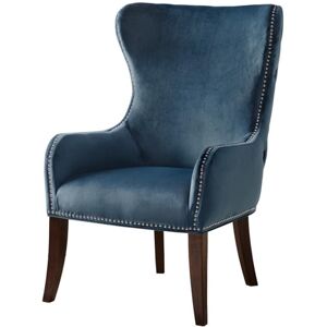 Simplie Fun Hancock Upholstered Chair - Blue