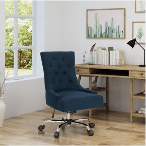 Noble House Americo Office Chair - Navy