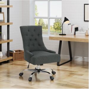 Noble House Americo Office Chair - Dark Grey