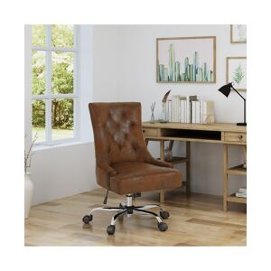 Noble House Americo Office Chair - Brown