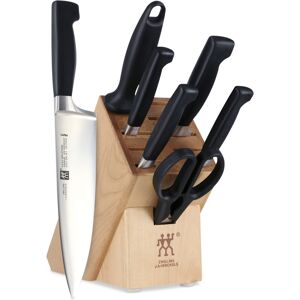 Zwilling Four Star 8pc Knife Block Set