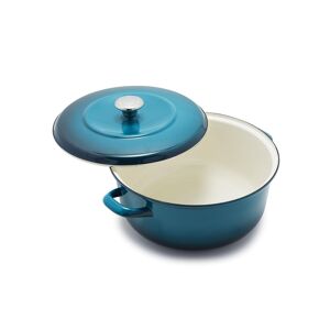 Merten & Storck Enameled Iron 5.3-Quart 1873 Dutch Oven - Aegean Teal