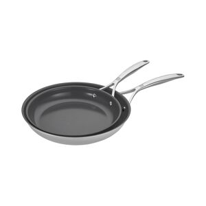 Zwilling Energy Plus 2pc Fry Pan Set - Stainless Steel/Grey