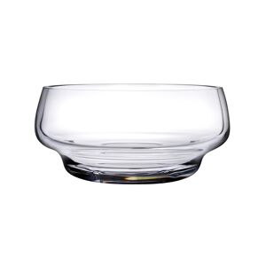 Nude Glass Heads Up Salad Bowl - Clear
