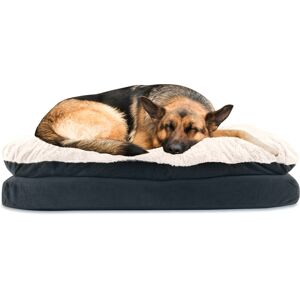 Arlee Home Fashions Arlee Pillow Topper Rectangle Pet Dog Bed - Blue