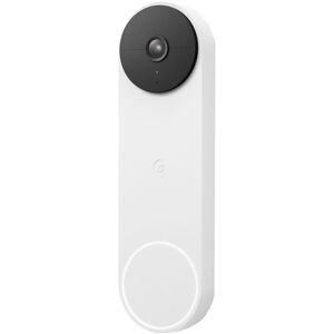 Google Nest Doorbell (Battery) - Smart Wi-Fi Video Doorbell Camera - Snow