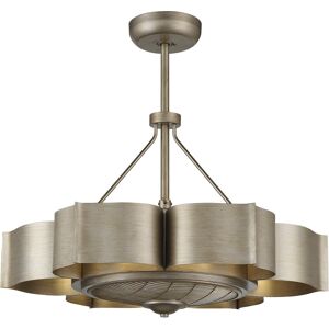 Savoy House Stockholm 6-Light Fan D Lier - Silver patina