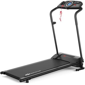 Costway 1HP Electric Treadmill Folding Motorized Power - Black